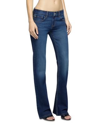 Maria Mid Rise Bootcut Jeans in Tribeca