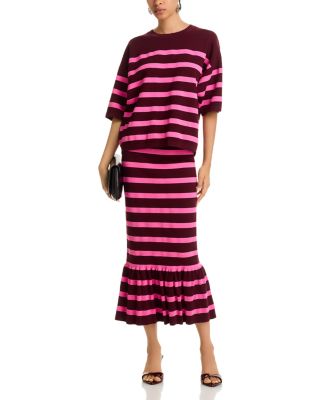 Industry Striped Knit Top