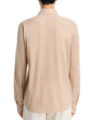 Roan Slim Fit Stretch Button-Front Shirt