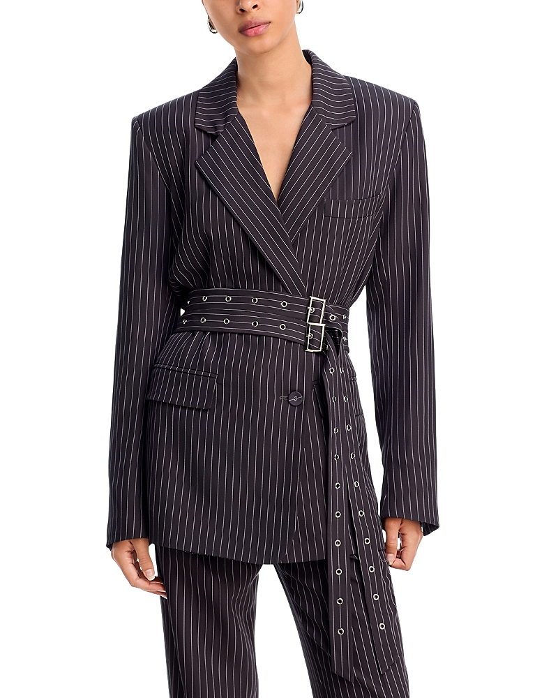 Nonchalant Label Axel Blazer In Blue