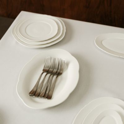 Silhouette Large White Platter