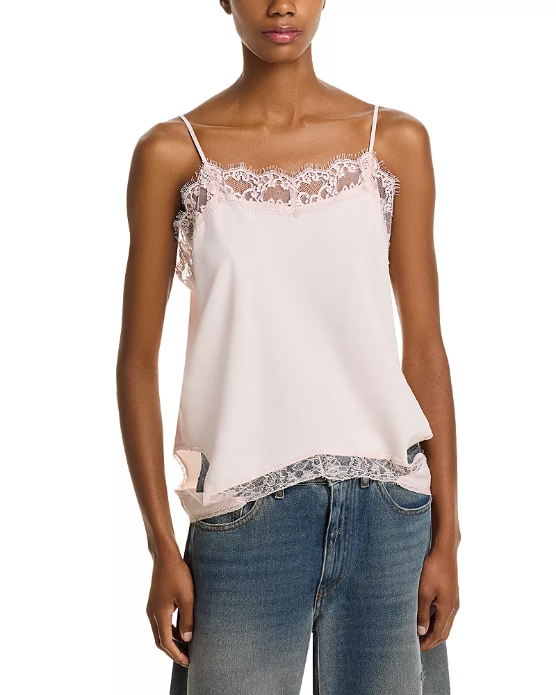 MM6 Maison Margiela Lace Trim Camisole