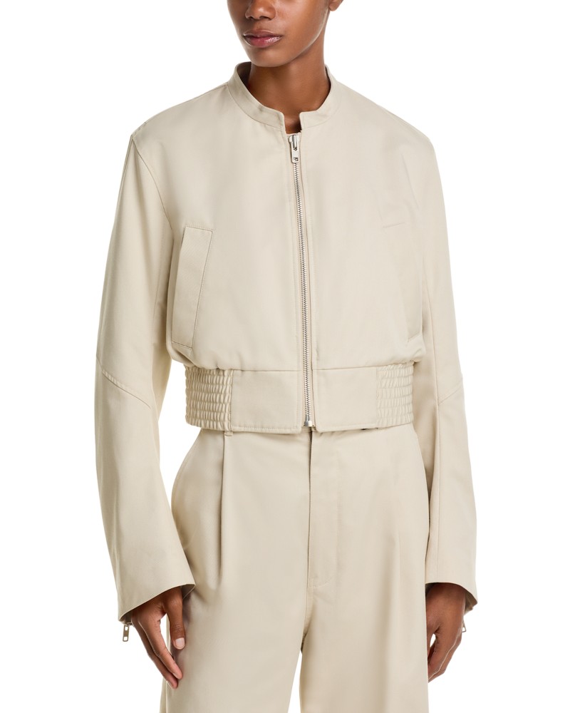 MM6 Maison Margiela Sports Jacket in Beige