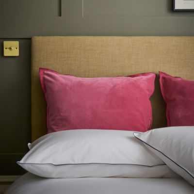 Harewood Reversible Cotton Velvet Euro Sham, Pair