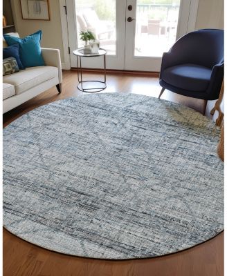 Dalyn Portico Washable PO1 Round Area Rug, 8' x 8'