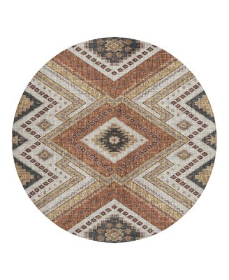 Dalyn Portico Washable PO5 Round Area Rug, 8' x 8'