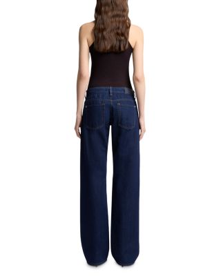 Low Rise Straight Leg Jeans in Franklin