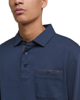 Long Sleeve Cornpatch Polo Shirt