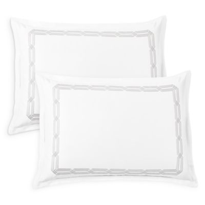 Italian Tivoli Embroidered King Sham, Pair - Exclusive