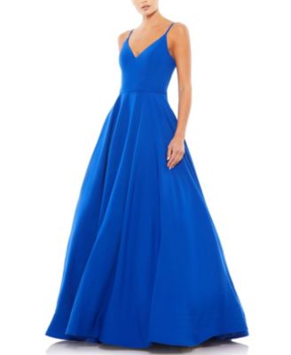 Classic A-Line V-Neck Ballgown