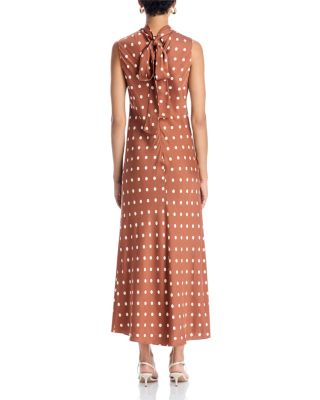 Ennis Satin Midi Dress