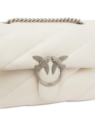 Love Puff Classic Leather Shoulder Bag