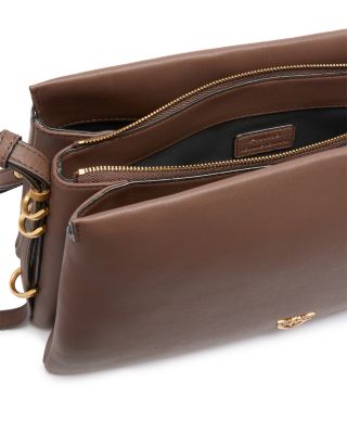 Triplet Vitello Leather Shoulder Bag