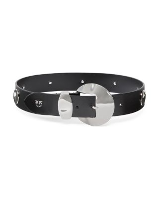 Women's Studs Vitello Leather Belt