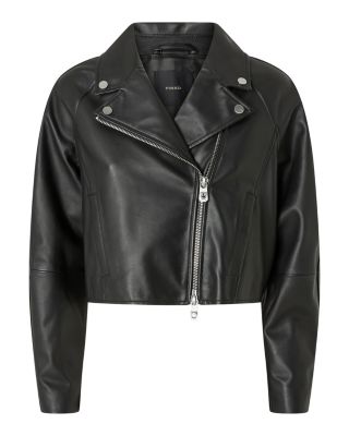 Cicciolo Leather Moto Jacket