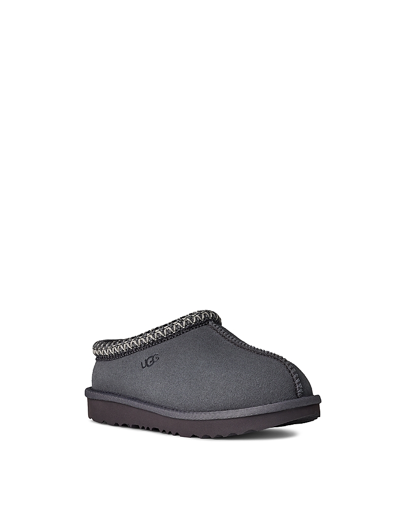 Ugg Unisex Tasman Ii Suede Slippers - Toddler In Black