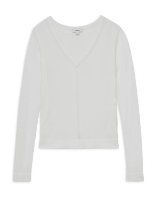 Soraya Mesh Detail Top