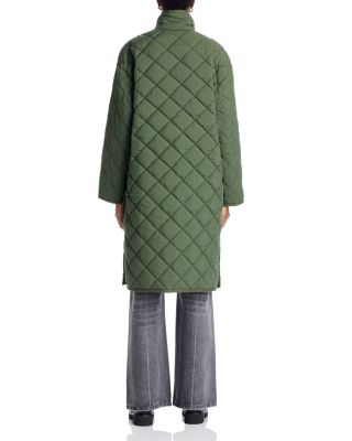 Quilted Woven Coat