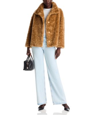 Curly Faux Fur Jacket