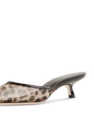 Women's Wilda Kitten Mule Pumps