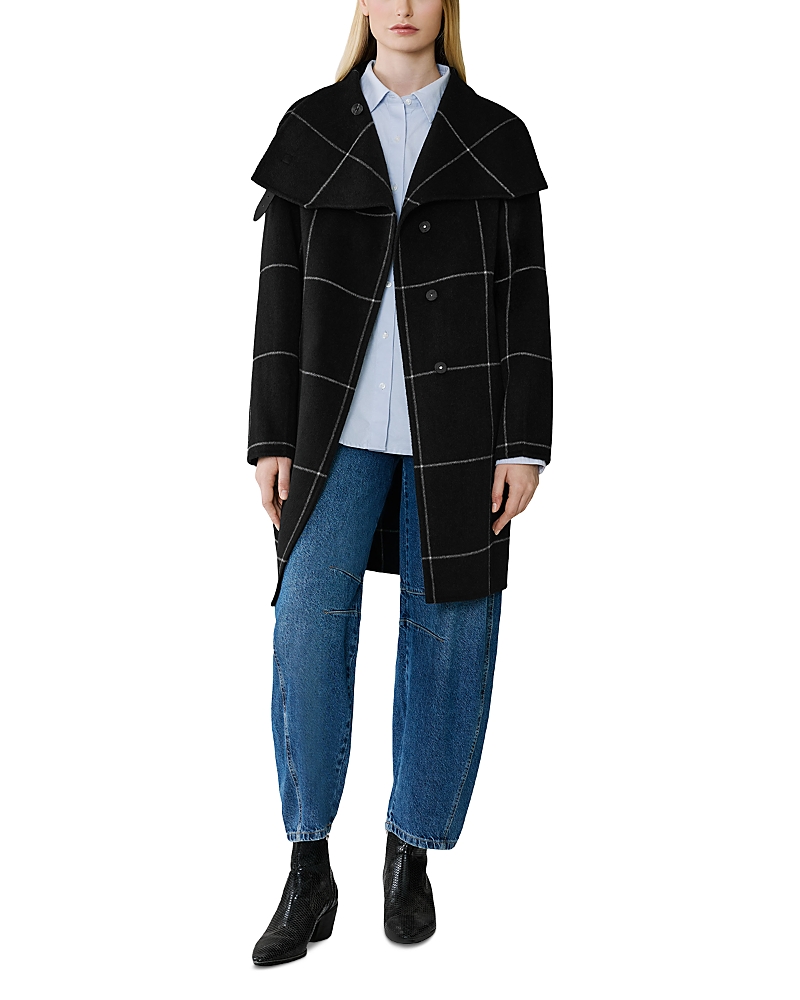 Soia & Kyo Jackie Wool Blend Longline Coat