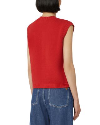 Caprara Knitted Waistcoat Top