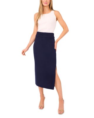 Andra Side Slit Maxi Skirt