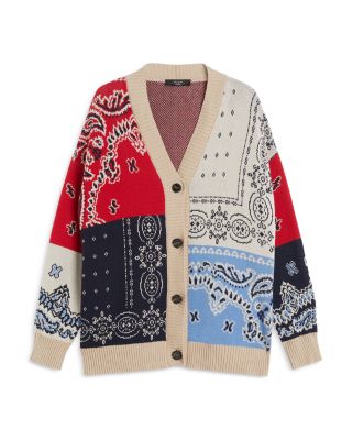 Bandana Patchwork Cardigan