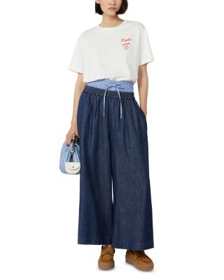 Acline Embroidered Tee