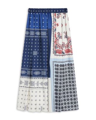 Luna Pleated Midi Skirt