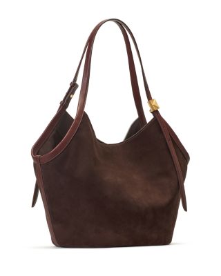 Deco Suede Tulip Tote Bag