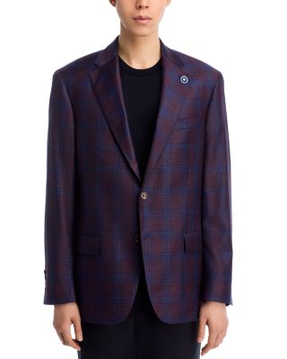 New York Plaid Classic Fit Sport Coat