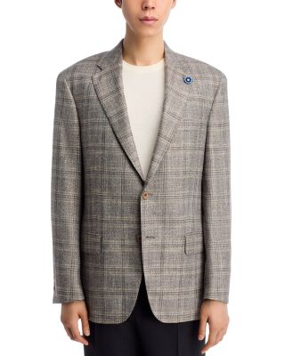 Plaid Classic Fit Sport Coat