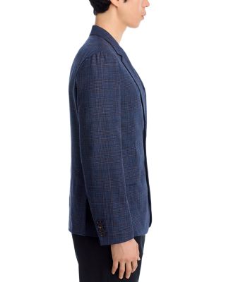 Plaid Slim Fit Sport Coat 