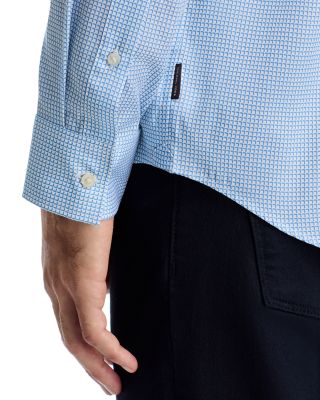 Geometric Perfect Classic Fit Button Down Shirt