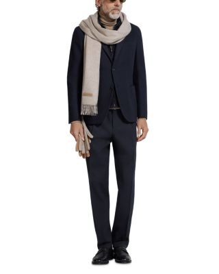 High Performance Jersey Sweater Jacket with Detachable Leather Bib