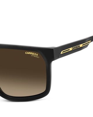 Victory Square Flat Top Sunglasses, 60mm