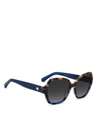 Layne Square Geometrical Sunglasses, 57mm