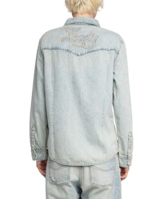 Saby Studded Denim Jacket