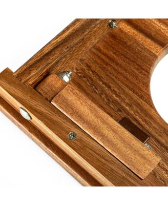 1ft x 2ft River Epoxy Resin with Live Edge Acacia Pathfinder ART Cornhole Board Sets