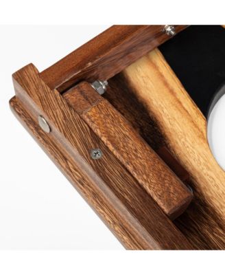 1ft x 2ft River Epoxy Resin with Live Edge Acacia Pathfinder ART Cornhole Board Sets