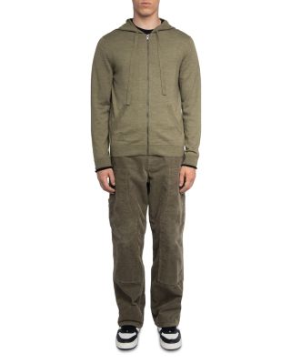 Clash We Double Cuff Wool Hoodie