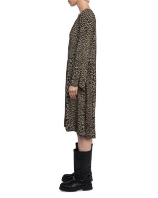 Rinas Soft Leopard Print Dress