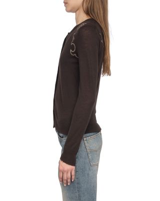 Missya CP West Embellished Cashmere Cardigan