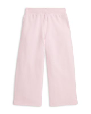 Girls' Fleece Wide Leg Sweatpants - Little Kid