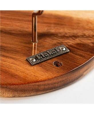 The River Epoxy Resin with Live Edge Acacia Wayfarer ART Hook & Ring Game