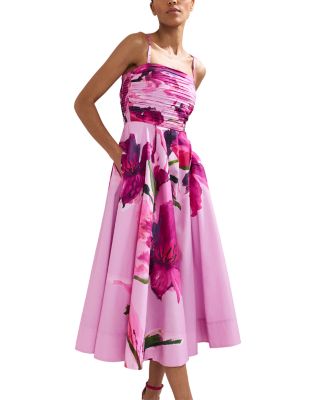 Cassia Ruched Bodice Dress