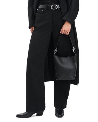 Parker Leather Bucket Bag