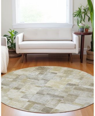 Dalyn Ravenna Washable RN4 Round Area Rug, 8' x 8'