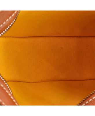   Hirondelle Shoulder Bag Coated Canvas and Leather